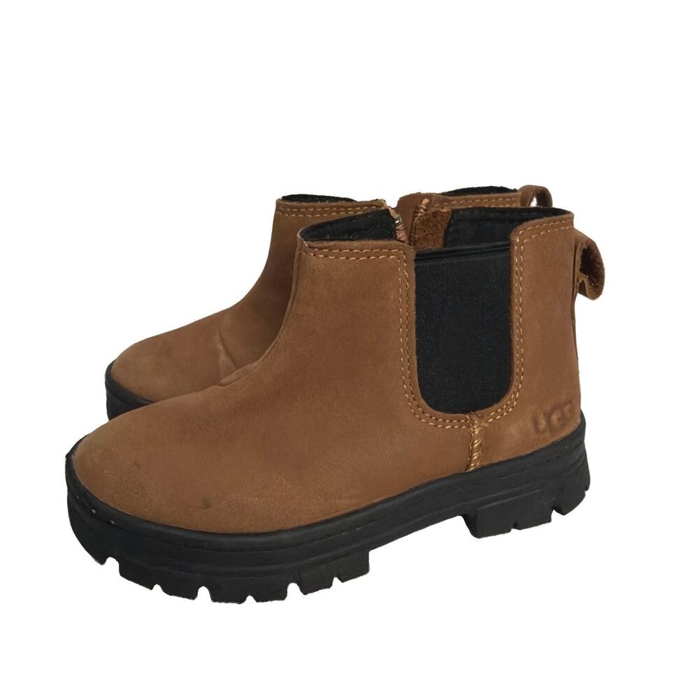 UGG Ashton Chelsea Boot Chestnut (Kids) 1143662T Size 11